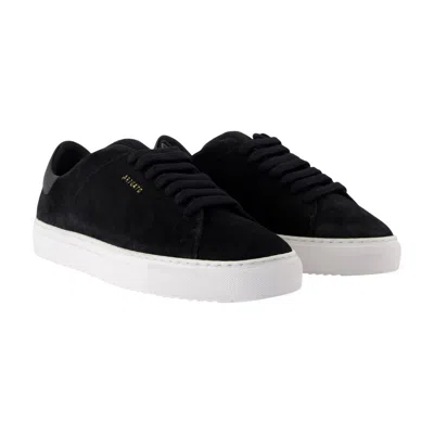 Axel Arigato Suede Low-top Sneakers In Black