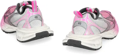 Balenciaga Mesh-panelled Sneakers In Size 3xl In Pink