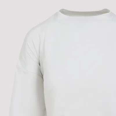Balenciaga Semi Fitted Cotton T-shirt Dress In White