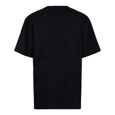 Burberry Short Sleeve T-shirt In Black