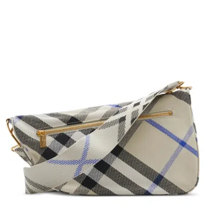 Burberry Crossbody Bag With Classic Check Pattern In Multi