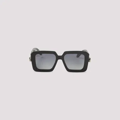 Bvlgari Serpenti Forever Square Sunglasses In Black
