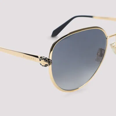 Bvlgari Serpenti Forever Pilot Sunglasses In Gray