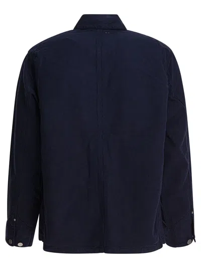 Carhartt Walter Chore Field Jacket In Blue