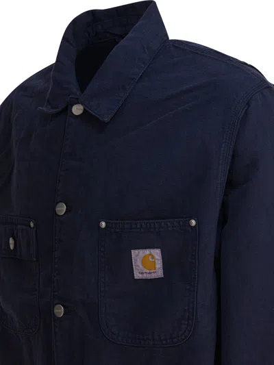 Carhartt Walter Chore Field Jacket In Blue