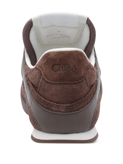 Chloé Chloe Kick Sneakers Women In Brown