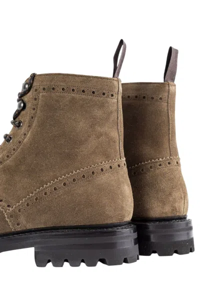 Church's Suede Mcfarlane Lw Boots In Brown