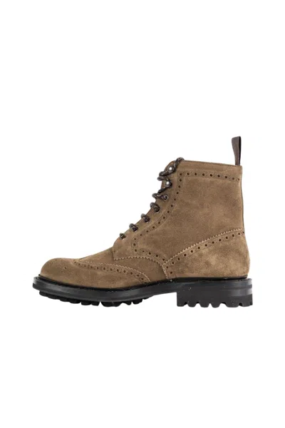 Church's Suede Mcfarlane Lw Boots In Brown
