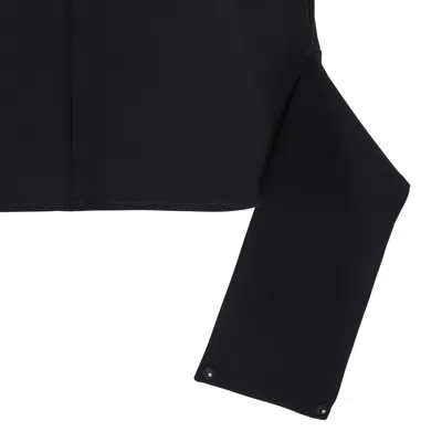 Courrèges Courreges 'reversed Belt Mini' Skirt In Black
