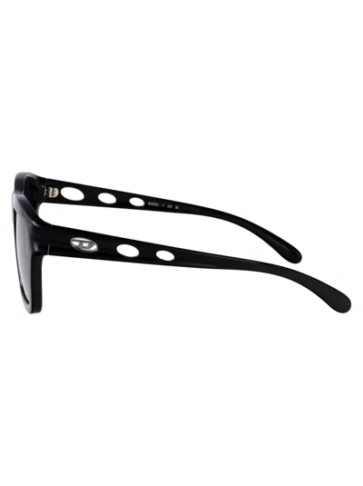 Diesel Nero Lucido Acetate Sunglasses