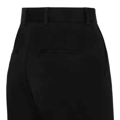 Dolce & Gabbana Black Acetate Blend Trousers In Black