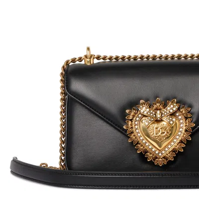 Dolce & Gabbana Black Lamb Bags In Black