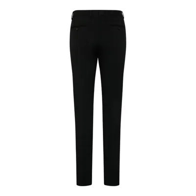 Dolce & Gabbana Black Lanavergine Clothing Trousers In Black