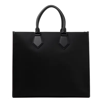 Dolce & Gabbana Large Rubberized Logo Top Handle Bag