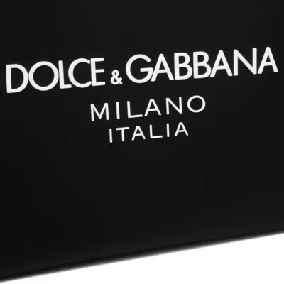 Dolce & Gabbana Large Rubberized Logo Top Handle Bag