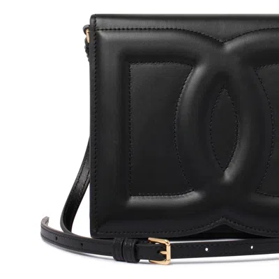 Dolce & Gabbana Black Viscose Bags In Black