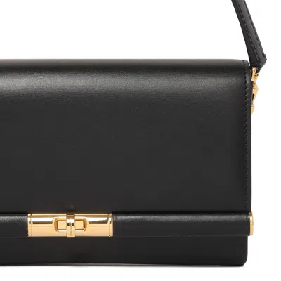Dolce & Gabbana Black Vitello Bags In Black