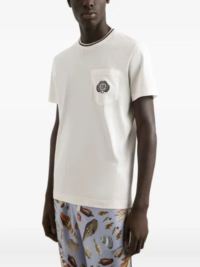 Dolce & Gabbana Jersey T-shirt In Neutral