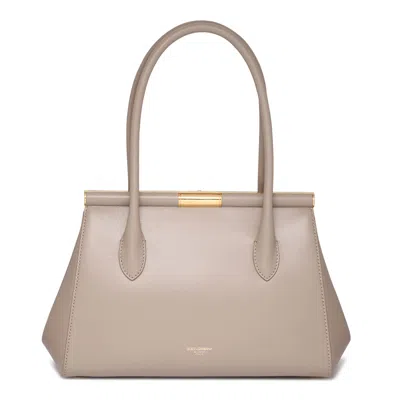 Dolce & Gabbana Marlene Everyday Shoulder Bag In Grained Leather
