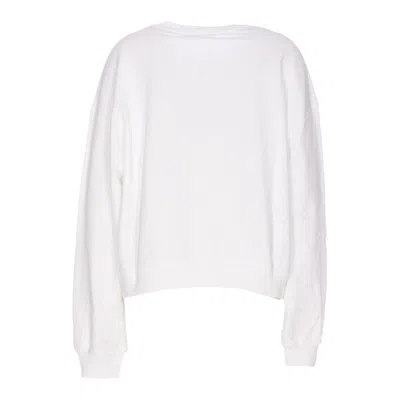 Dolce & Gabbana White Cotton Sweater In White