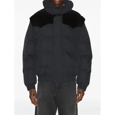 Isabel Marant Black Jackets - Padded & Down Jackets Men In Black