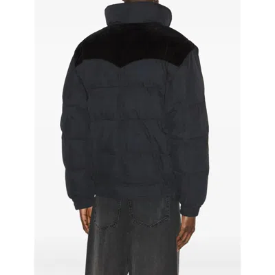 Isabel Marant Black Jackets - Padded & Down Jackets Men In Black