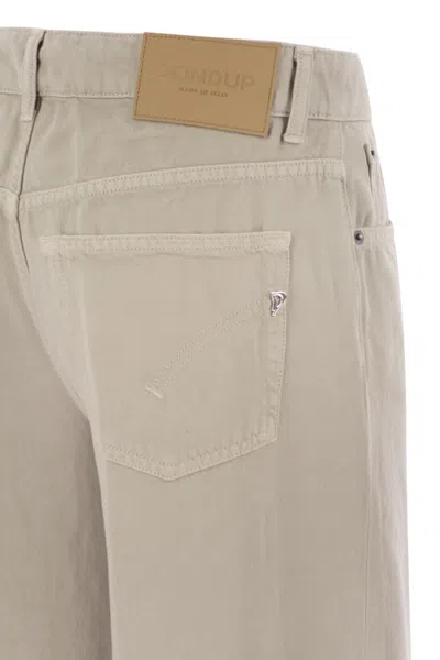 Dondup Marlen - Wide Leg Jeans In Gold