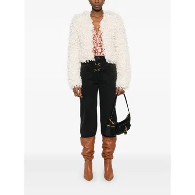 Isabel Marant Women Fedra Wool Blend Jacket In White