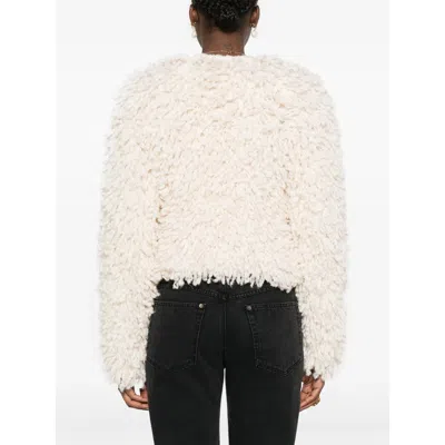 Isabel Marant Women Fedra Wool Blend Jacket In White