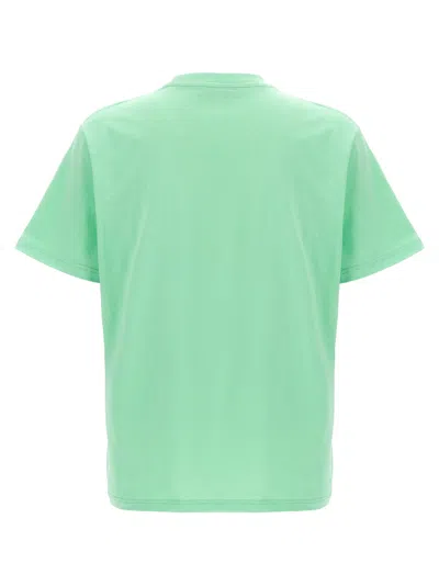 Jw Anderson J. W. Anderson Anchor Embroidery T-shirt Spearment In Green