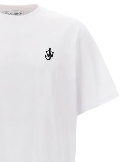 Jw Anderson J.w.anderson Men 'anchor' T-shirt In White