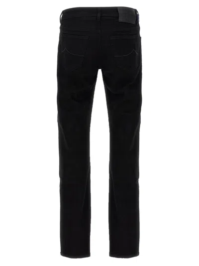 Jacob Cohen Men Black Slim Jeans, 38 Luxury Jeans For Men Darveys In Black