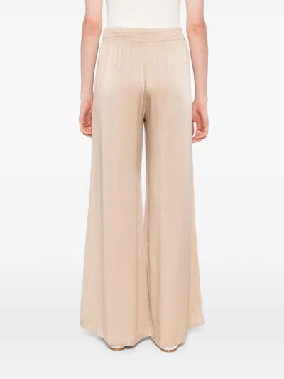 Fabiana Filippi Enver Satin Wide Jogging Trousers In Neutral