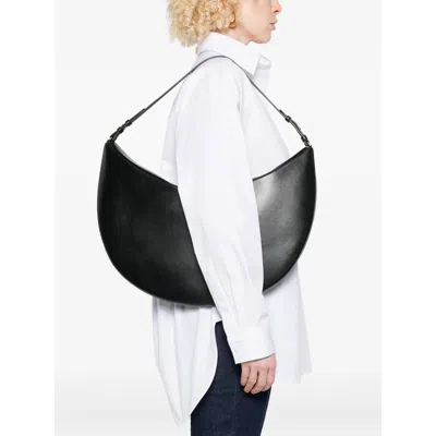 Jacquemus Black The Ovalo Hobo Bag