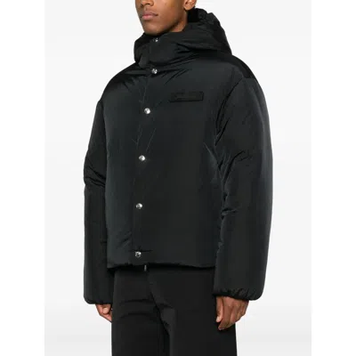 Jacquemus La Doudoune Nylon Down Jacket In Black