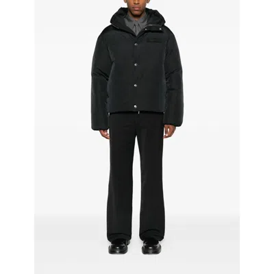 Jacquemus La Doudoune Nylon Down Jacket In Black