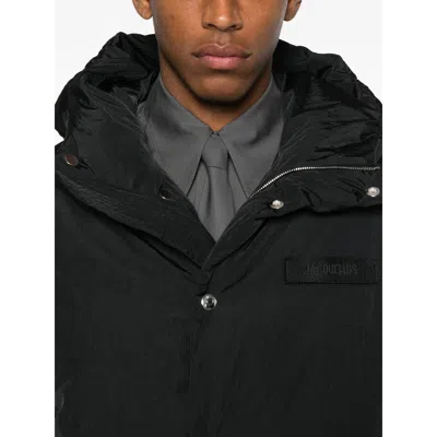 Jacquemus La Doudoune Nylon Down Jacket In Black