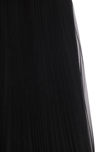 Fabiana Filippi Tulle Skirt In Black