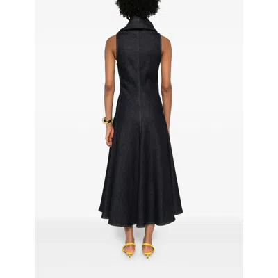 Jacquemus Sleeveless A-line Dress In Blue