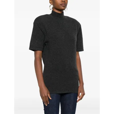Jacquemus Sweater In Chestnut In Black