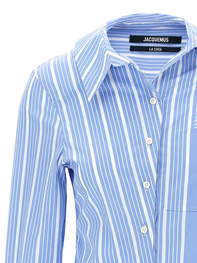 Jacquemus Women 'la Chemise Pablo' Shirt In Blue