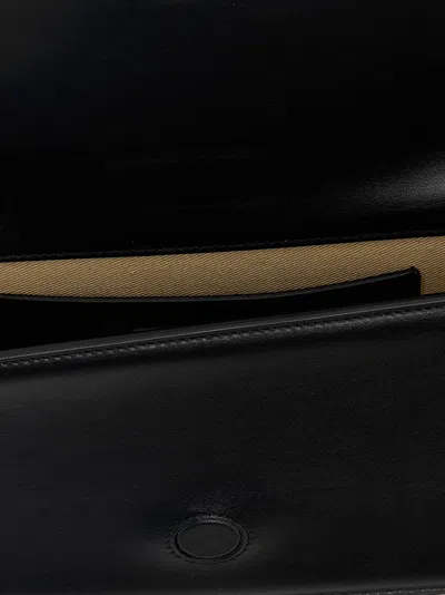 Jacquemus Le Bambino Long In Smooth Leather Bags In Black