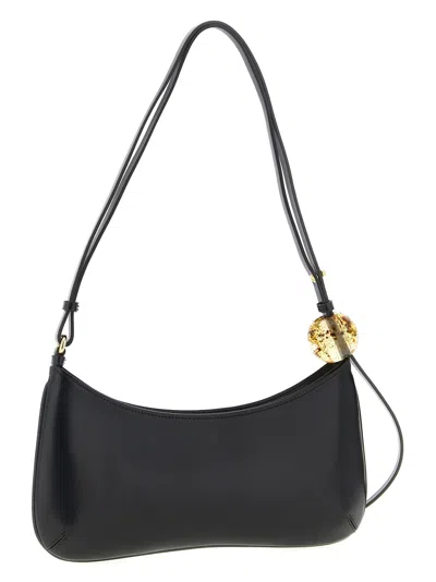 Jacquemus 'le Bisou Perle' Shoulder Bag In Black