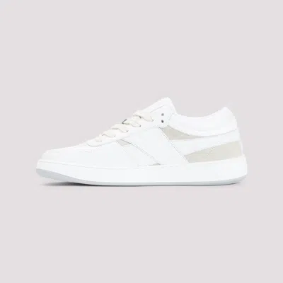 Givenchy G Move Low Top Leather Sneakers In White
