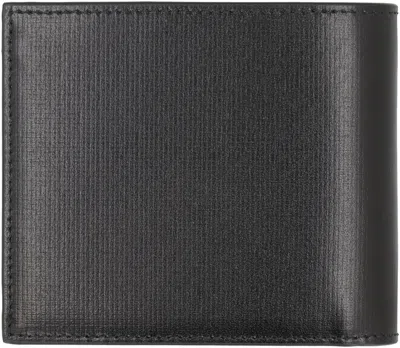 Givenchy Black Calf Leather Wallets In Black