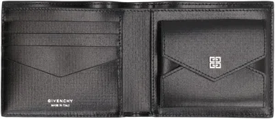 Givenchy Black Calf Leather Wallets In Black