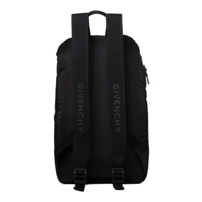 Givenchy G-trek Logo Detail Nylon Backpack In Black