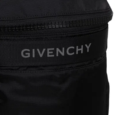 Givenchy G-trek Logo Detail Nylon Backpack In Black