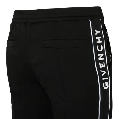 Givenchy Black Polyamide Trousers In Black