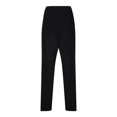 Givenchy Slim Fit Black Tailored Trousers In Black
